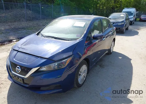 2019 Nissan Leaf S z USA, uszkodzony, nr VIN 1N4AZ1CP9KC308428